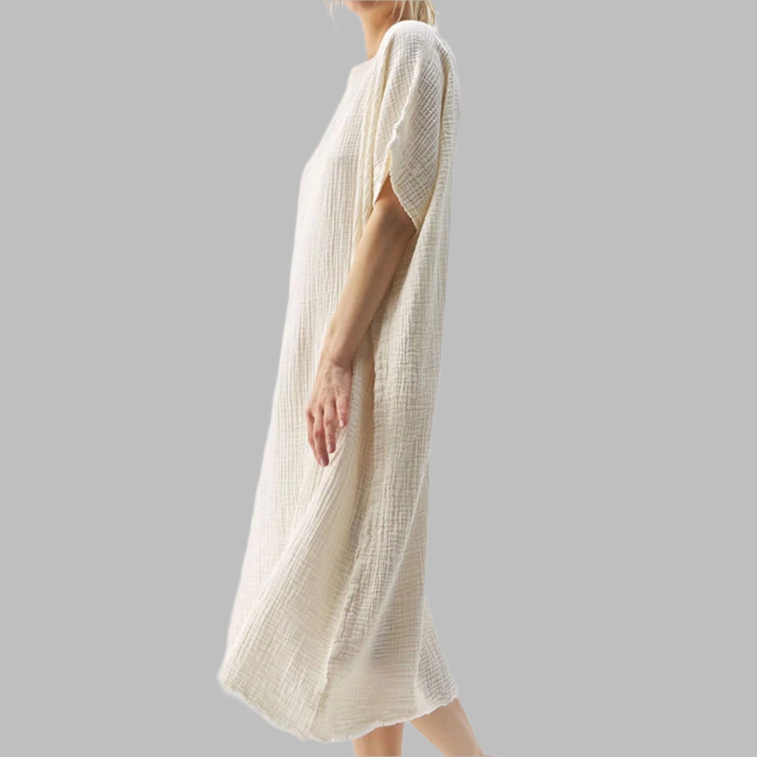 Crinkle Balloon Dress