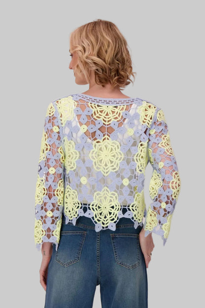 Crochet Bloom Sweater