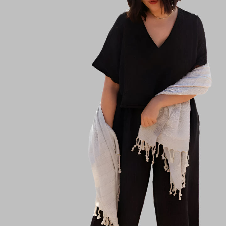 Crinkle Crop Top