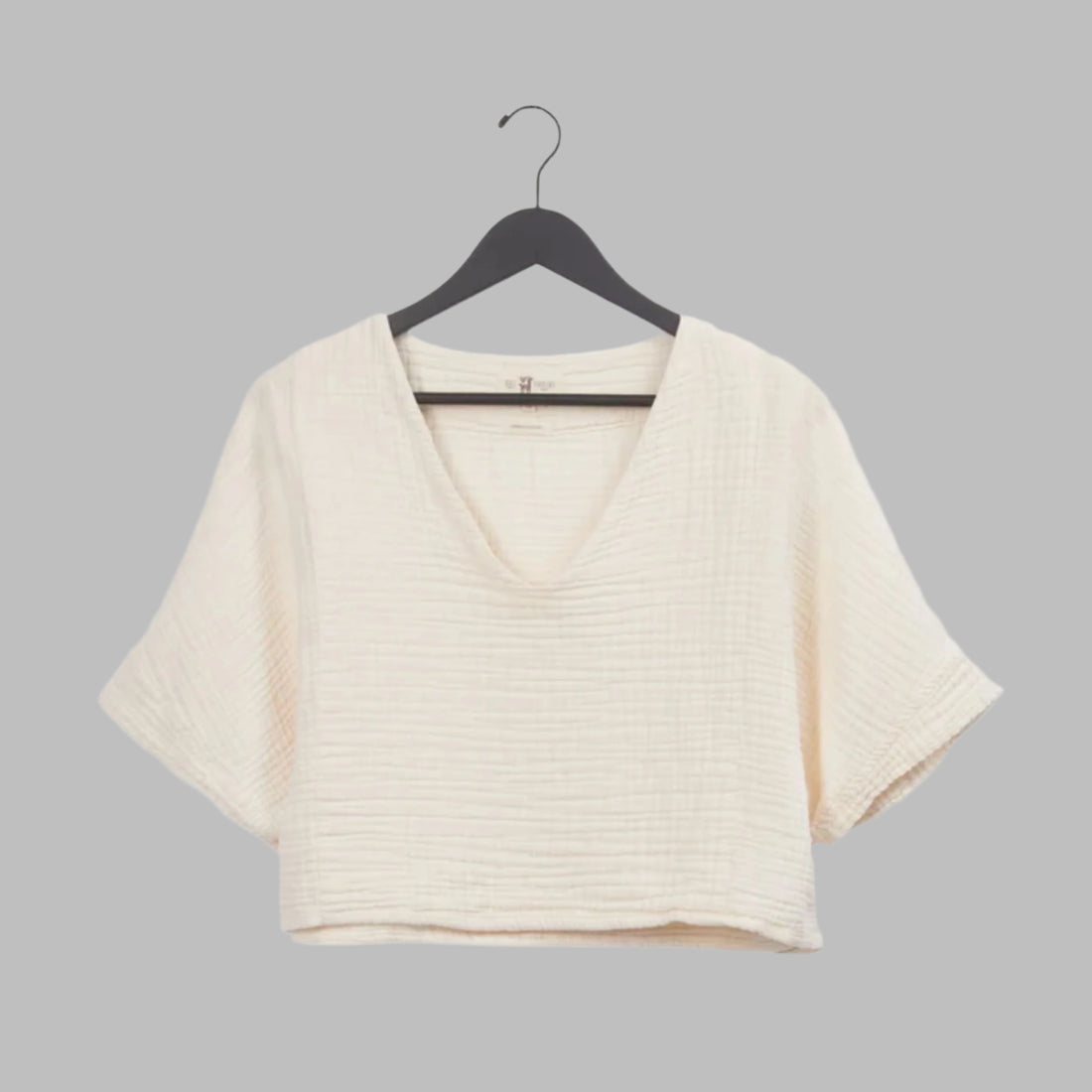 Crinkle Crop Top