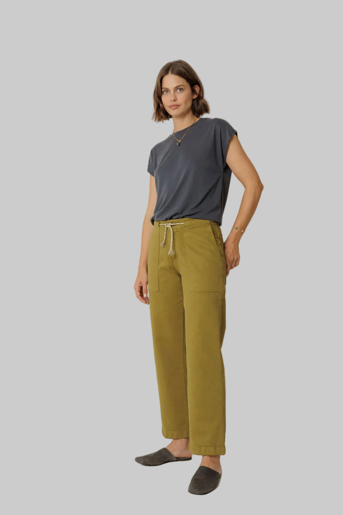 Regular Drawstring Pant