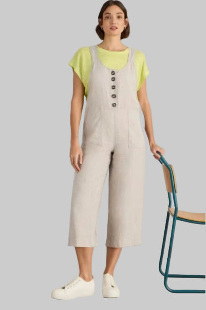 Viola Linen Dungaree
