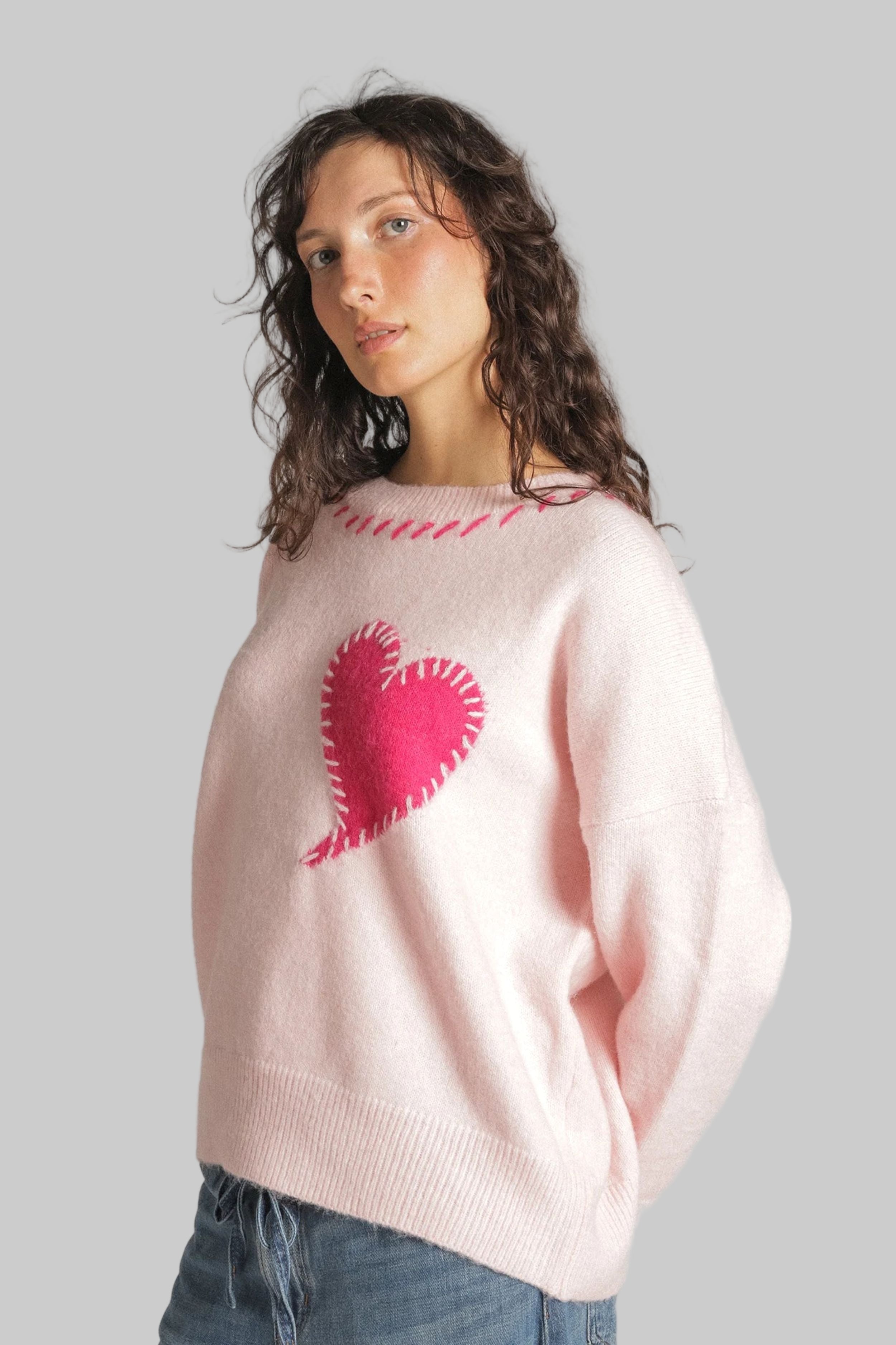Eco Heart Pullover