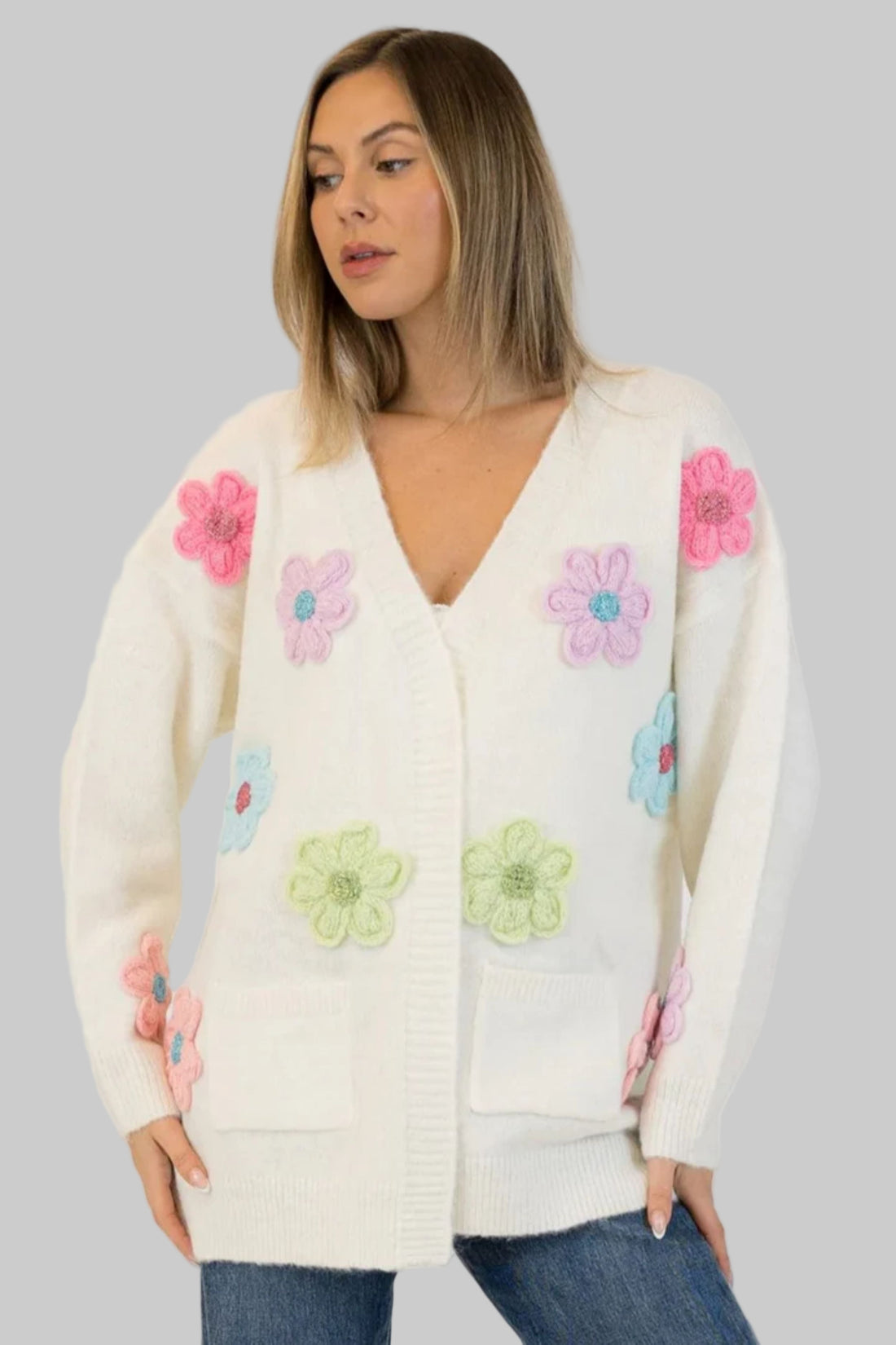 Elska Floral  Cardigan