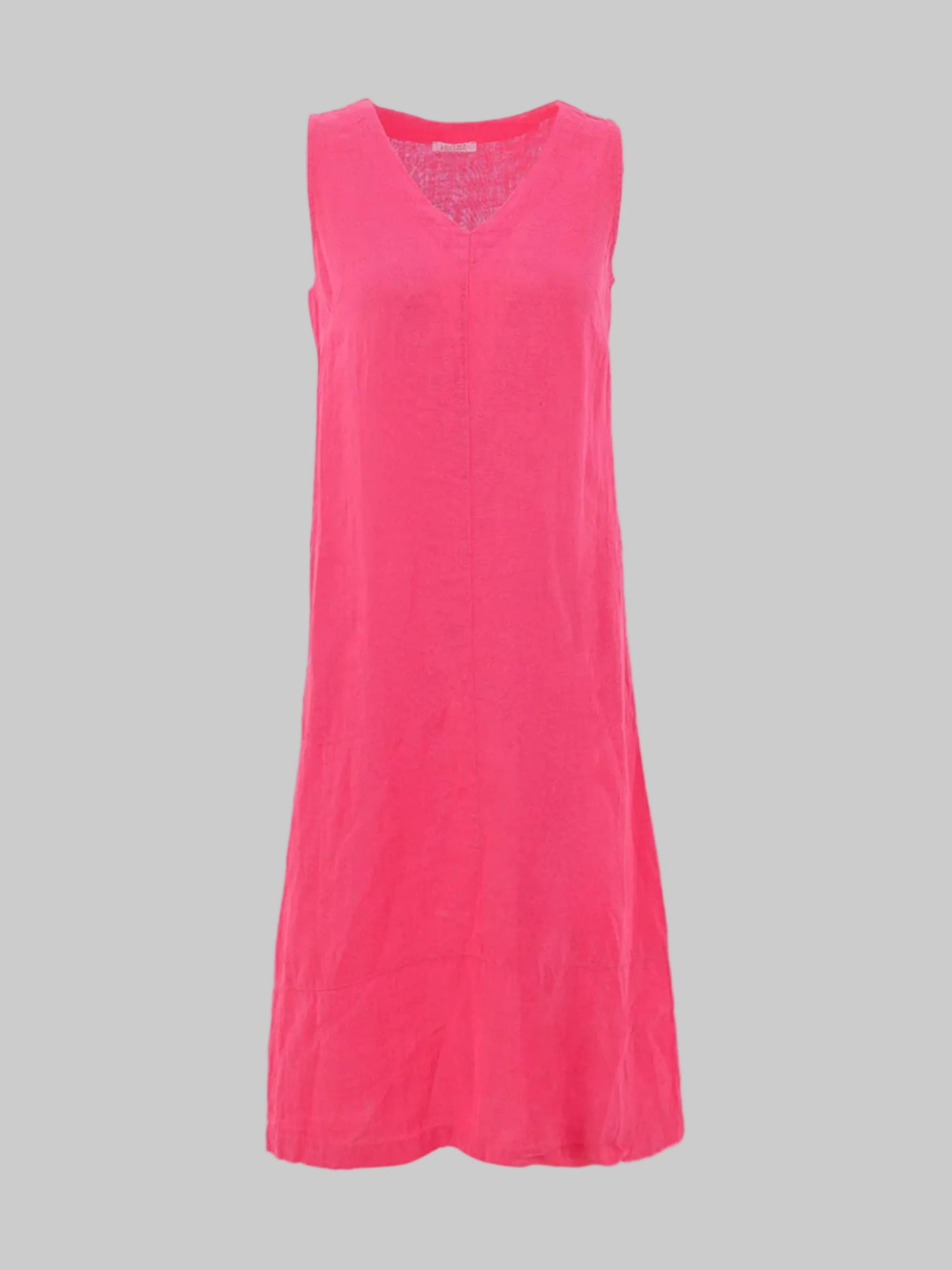 Sleeveless Linen Dress