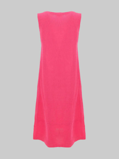 Sleeveless Linen Dress