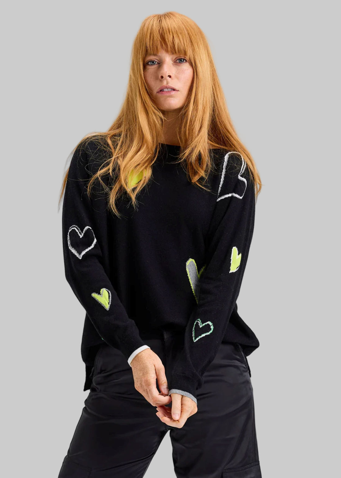 Intaria Hearts Sweater