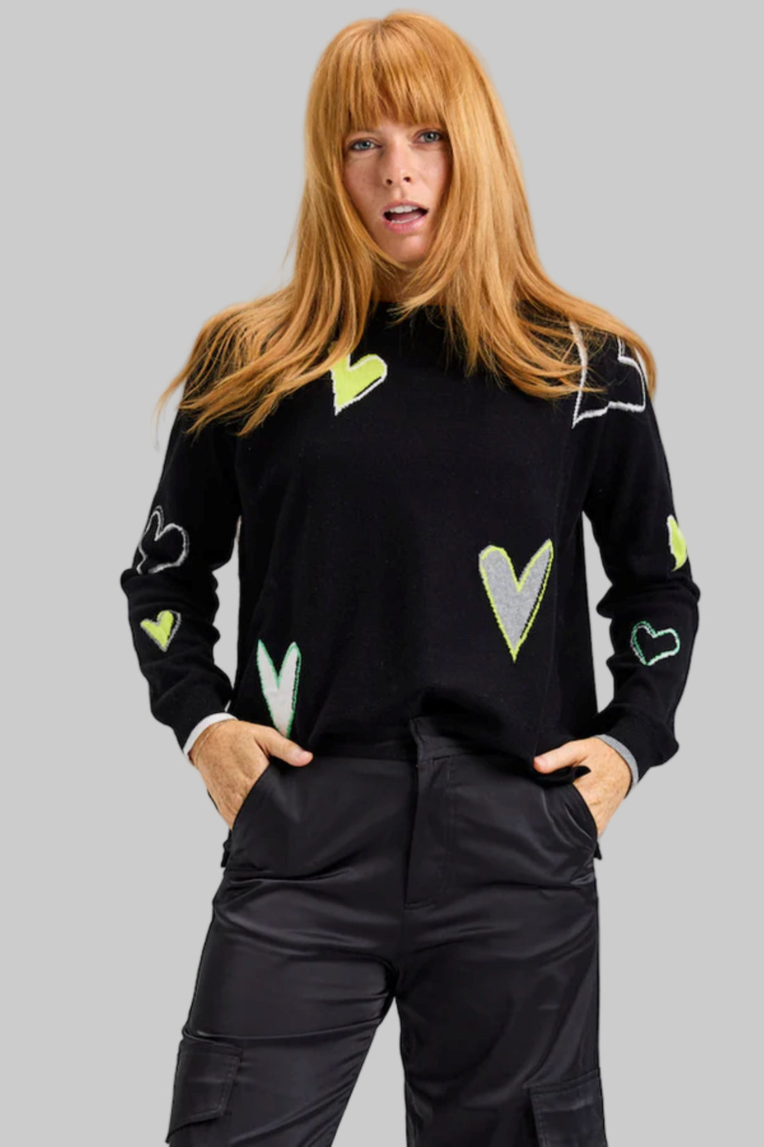 Intaria Hearts Sweater