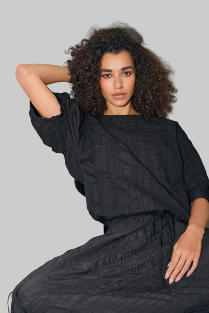 Textured Cotton Top