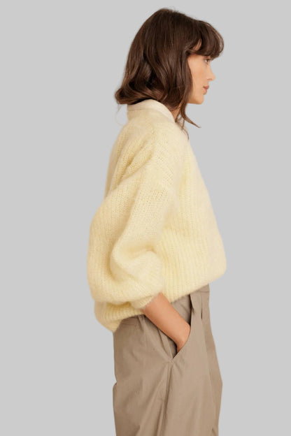 Brushed Mohair Sweater