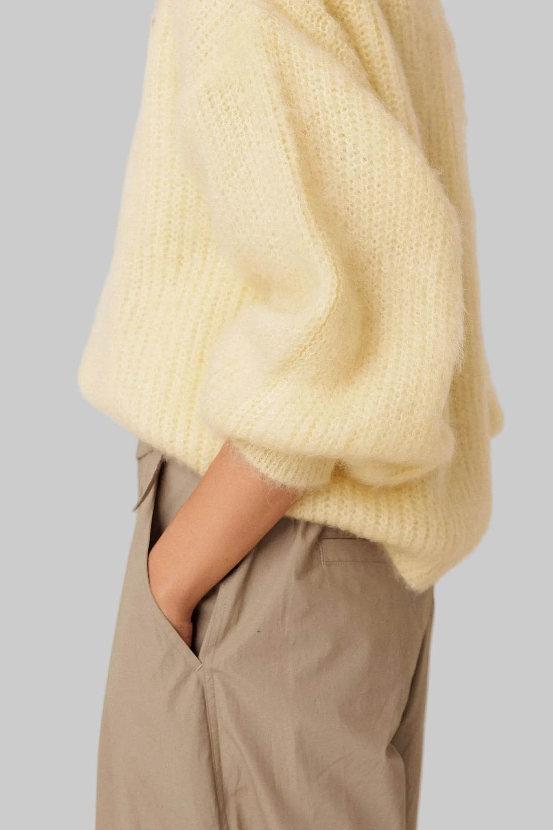 Brushed Mohair Sweater