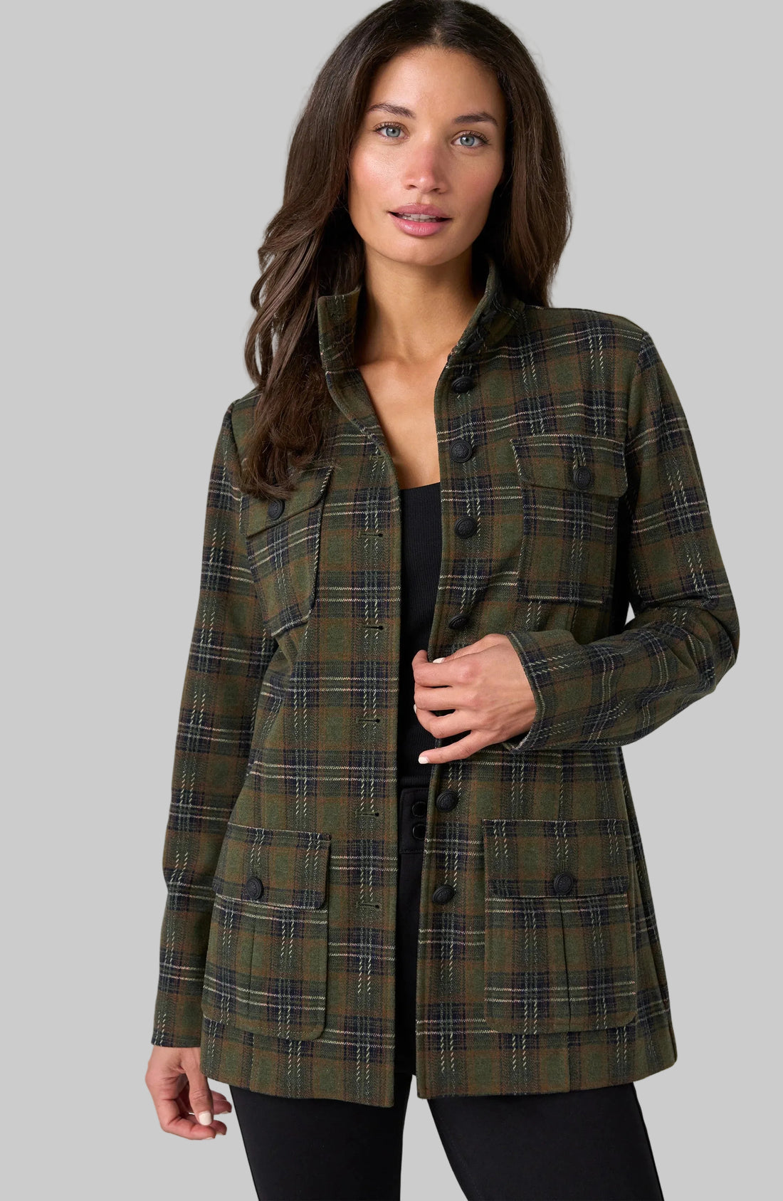 Funnel Neck Field  Jacket