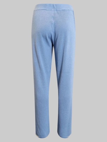Wide Leg Knit Lounge Pant