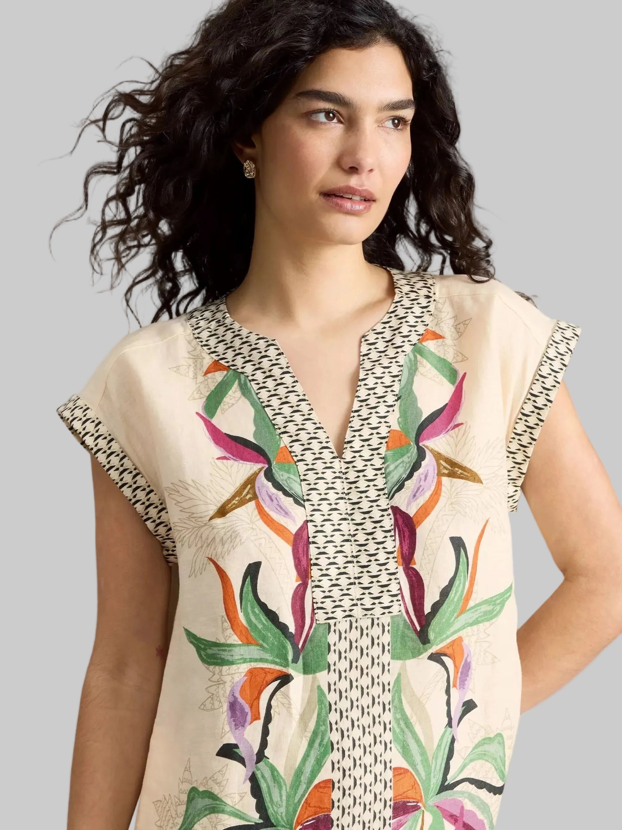 Jilly Linen Dress