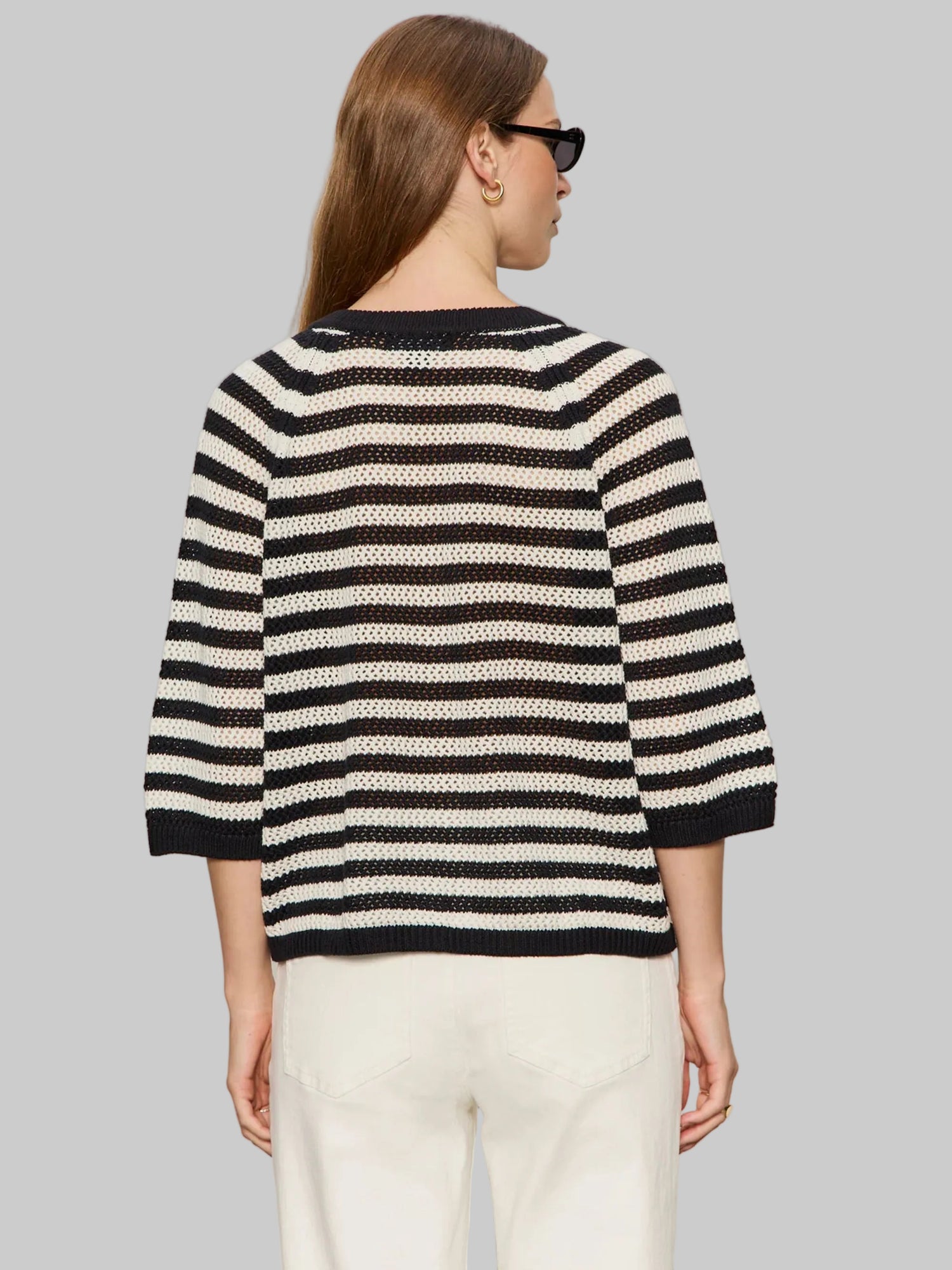 Lace Up Sweater