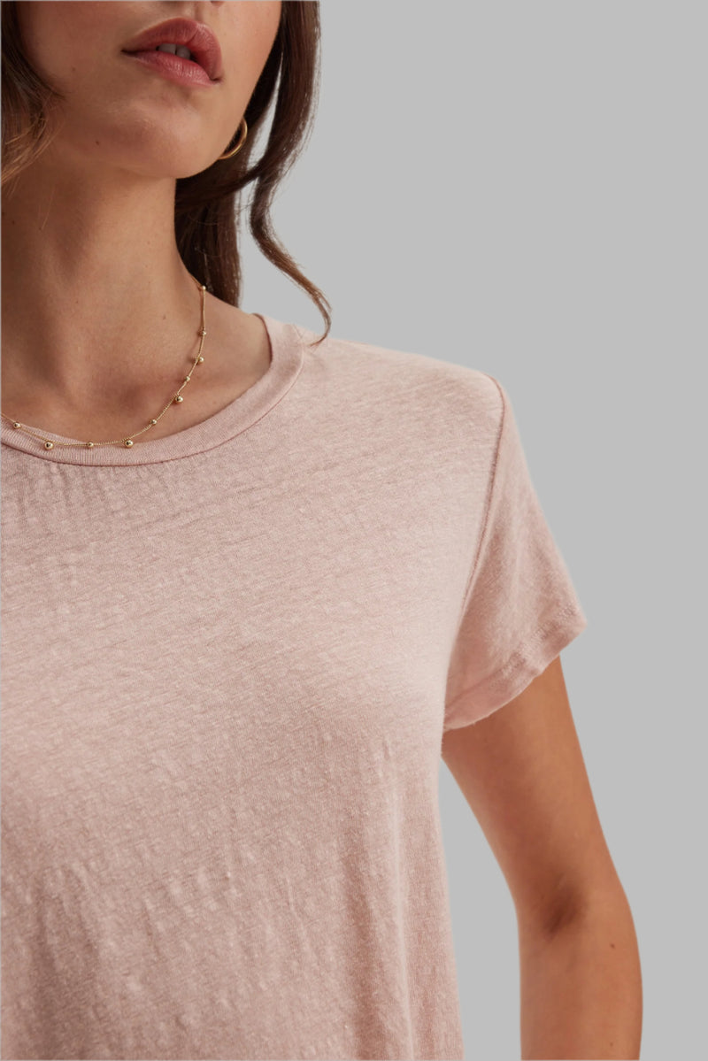 Velvet Top TShirt Linen