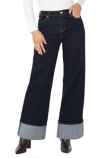 Morgan Cuffed Wide Leg