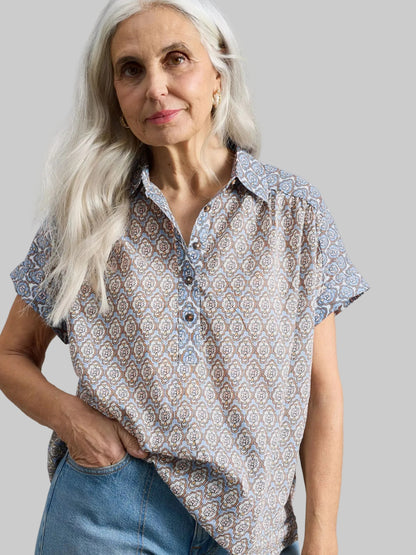 Orla Pop Over Collared Shirt