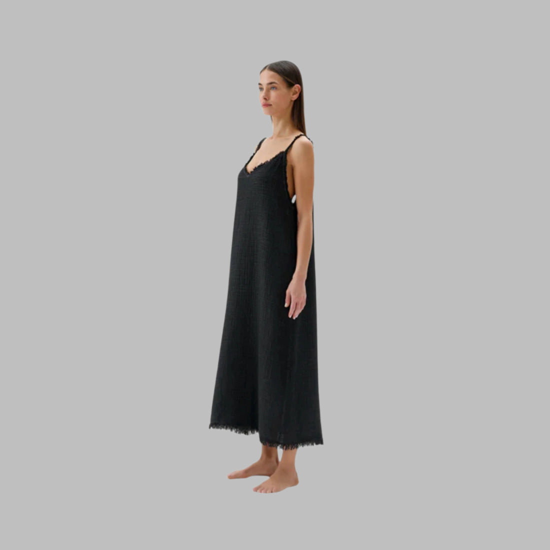 Crinkle Strappy Dress