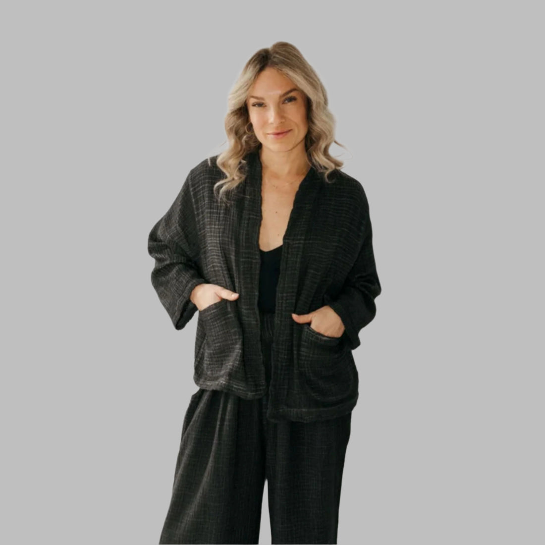 Crinkle Short Jacket