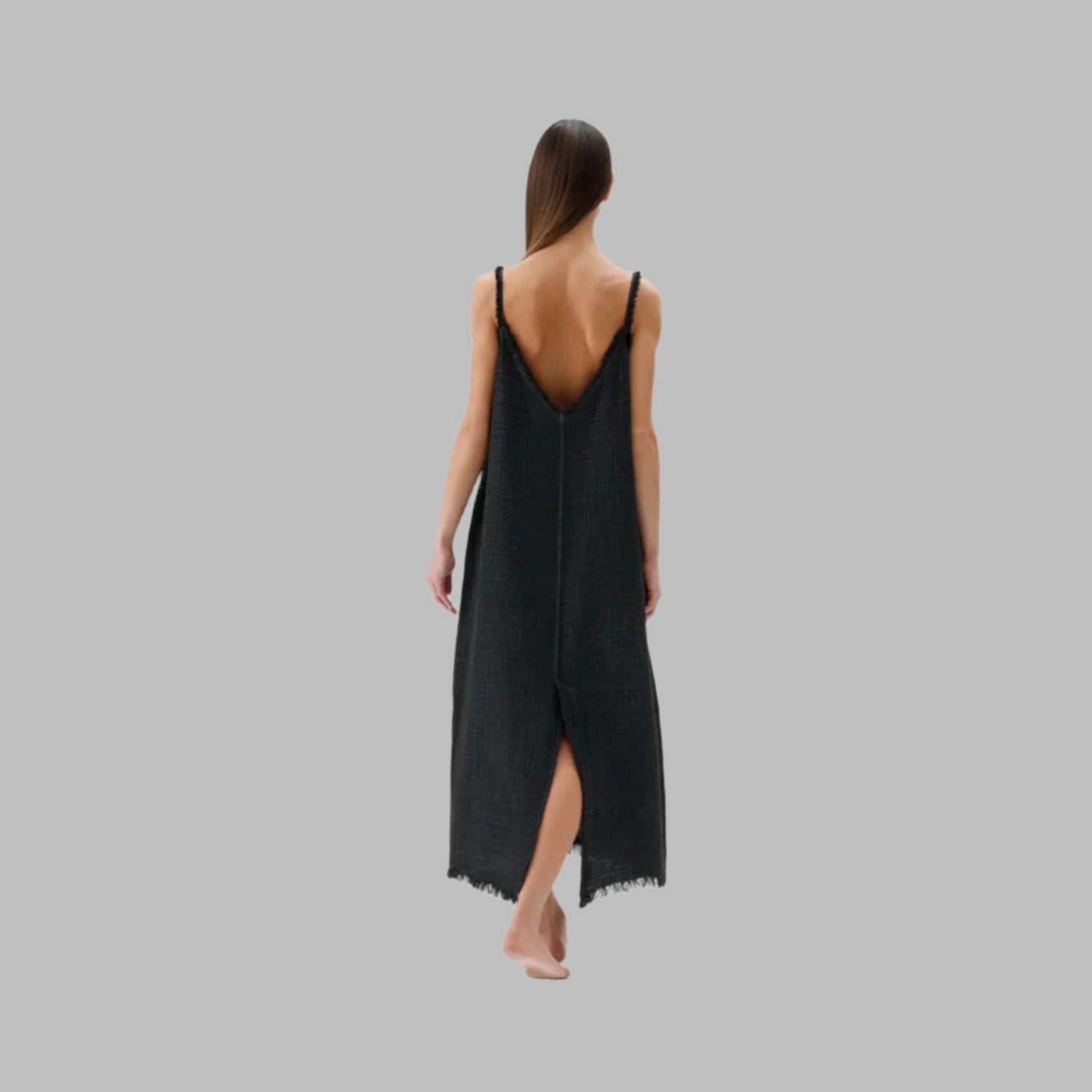 Crinkle Strappy Dress