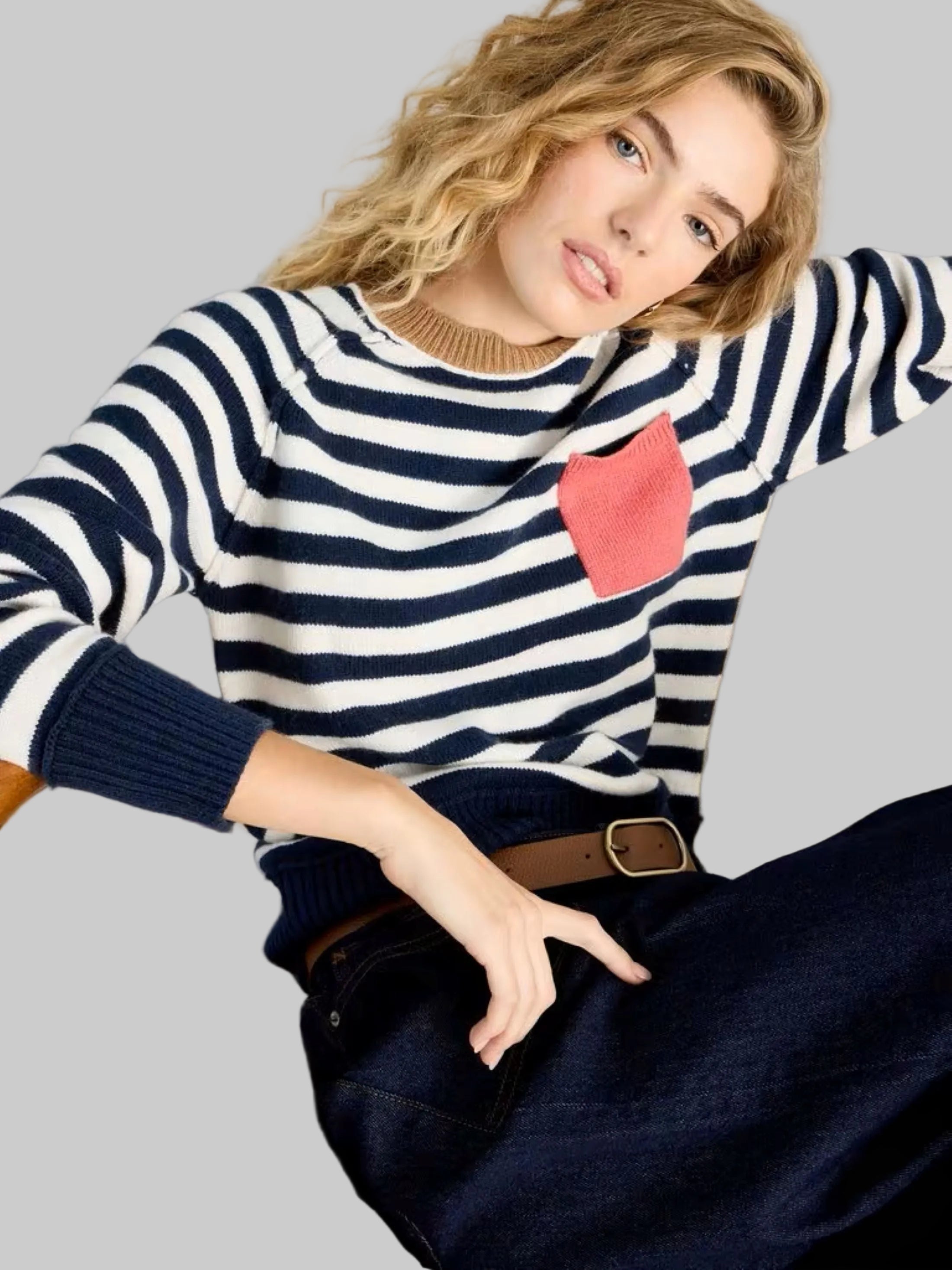 Britney Stripe Jumper