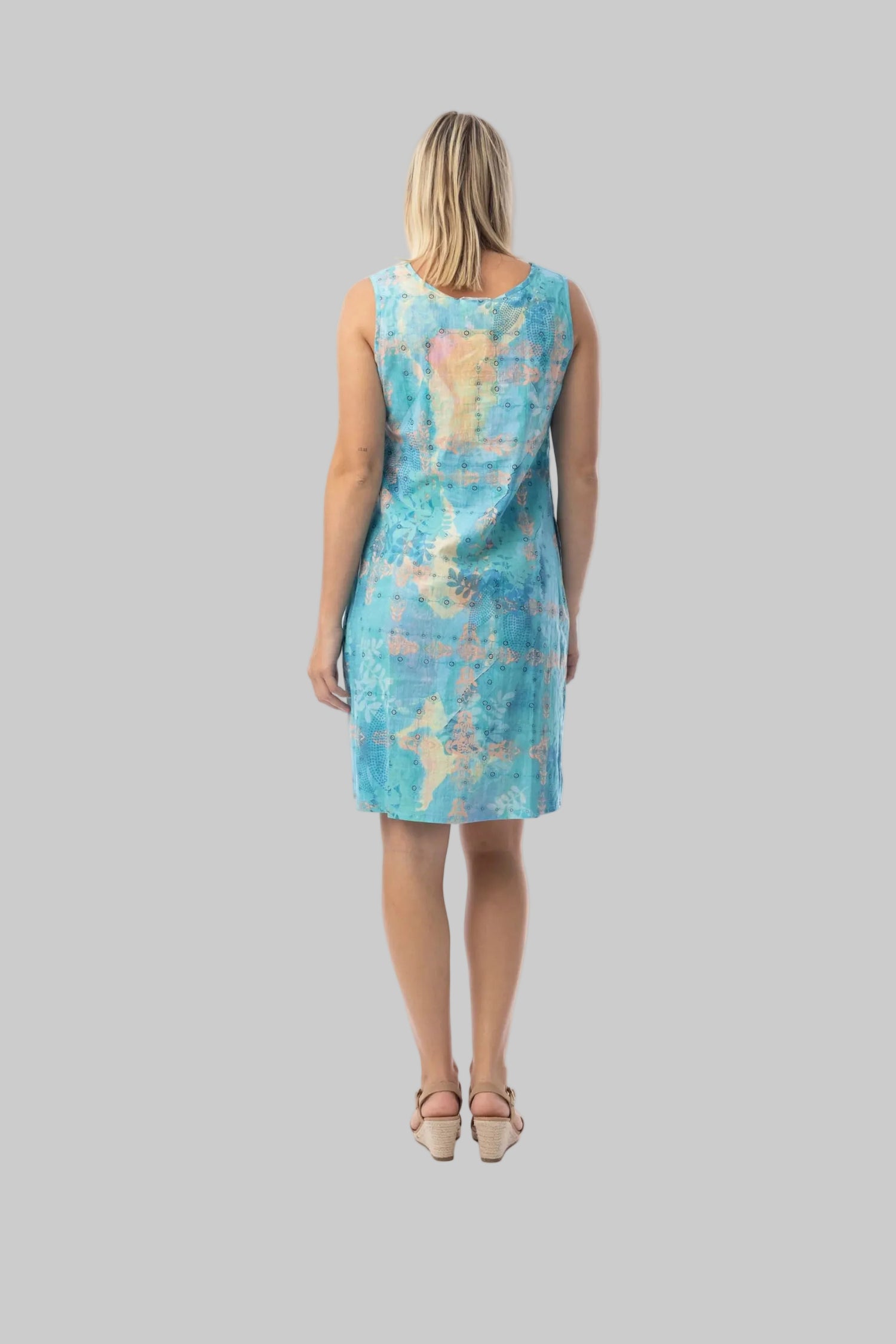 Malvinas Print Dress