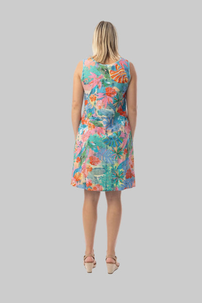 Malvinas Print Dress