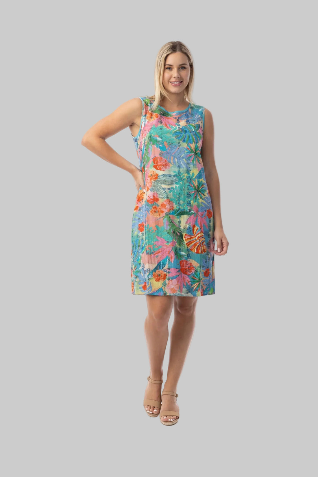Malvinas Print Dress