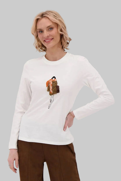 Orange Scarf TShirt