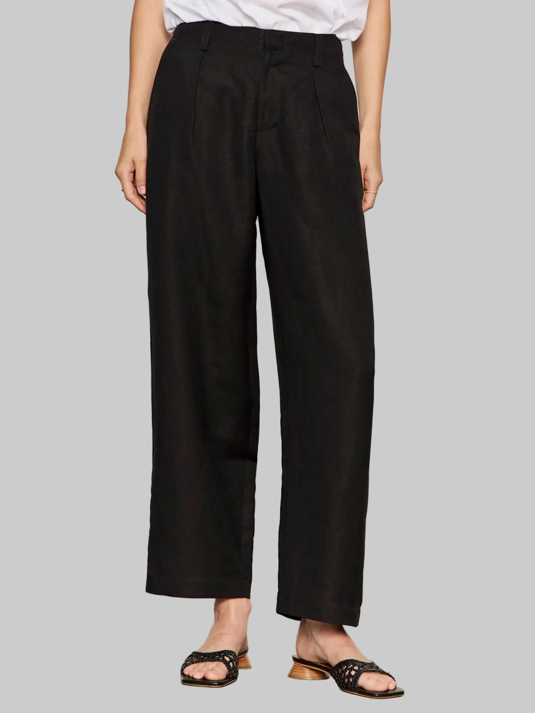 Scout Linen Barrel Pant