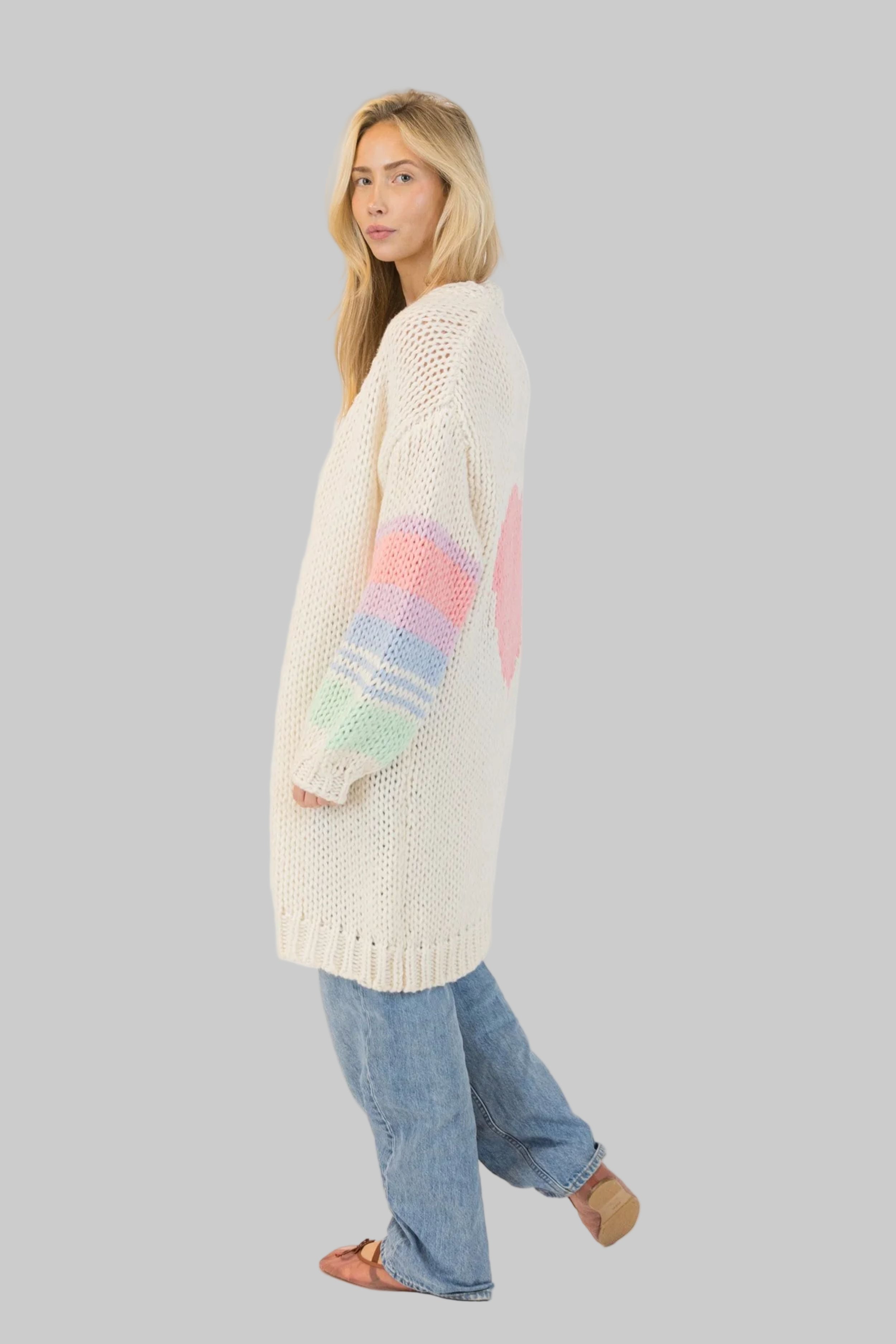 Shiloh Heart Cardigan