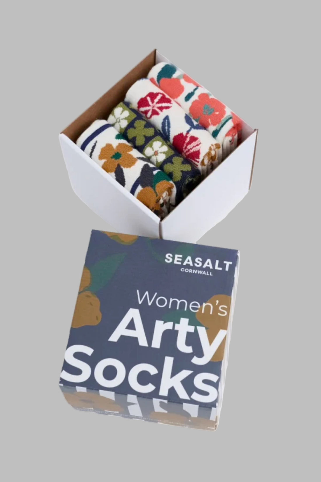 Artsy Gift Box Floral Socks