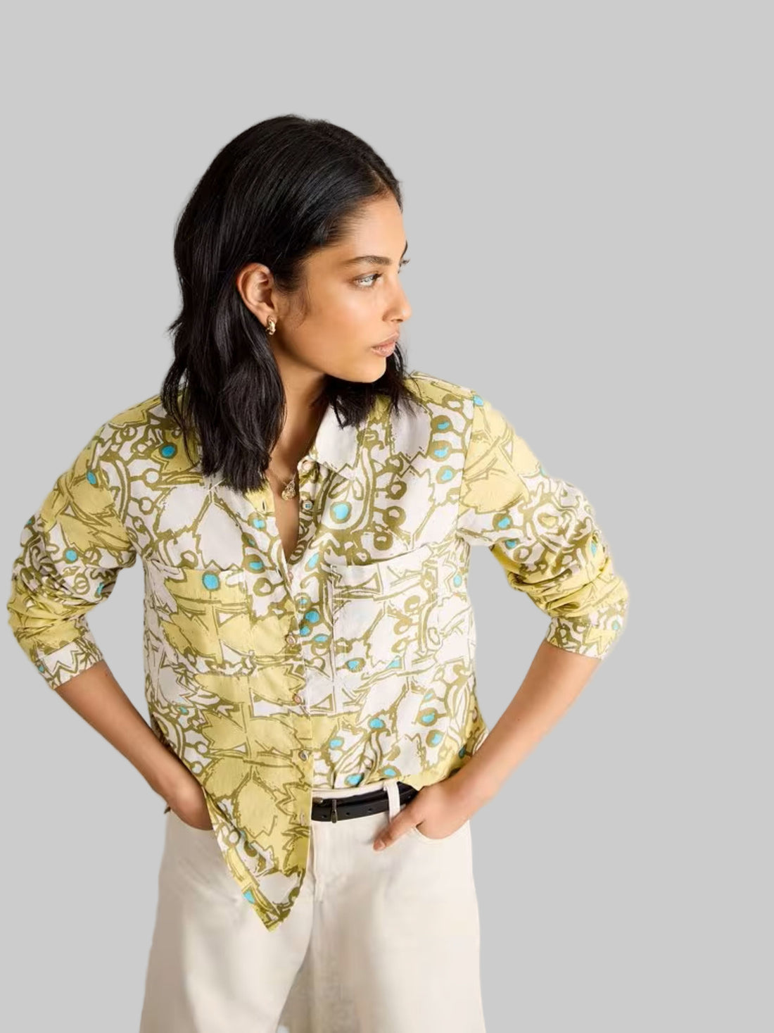 Sophie Long Sleeve Organic Cotton Shirt