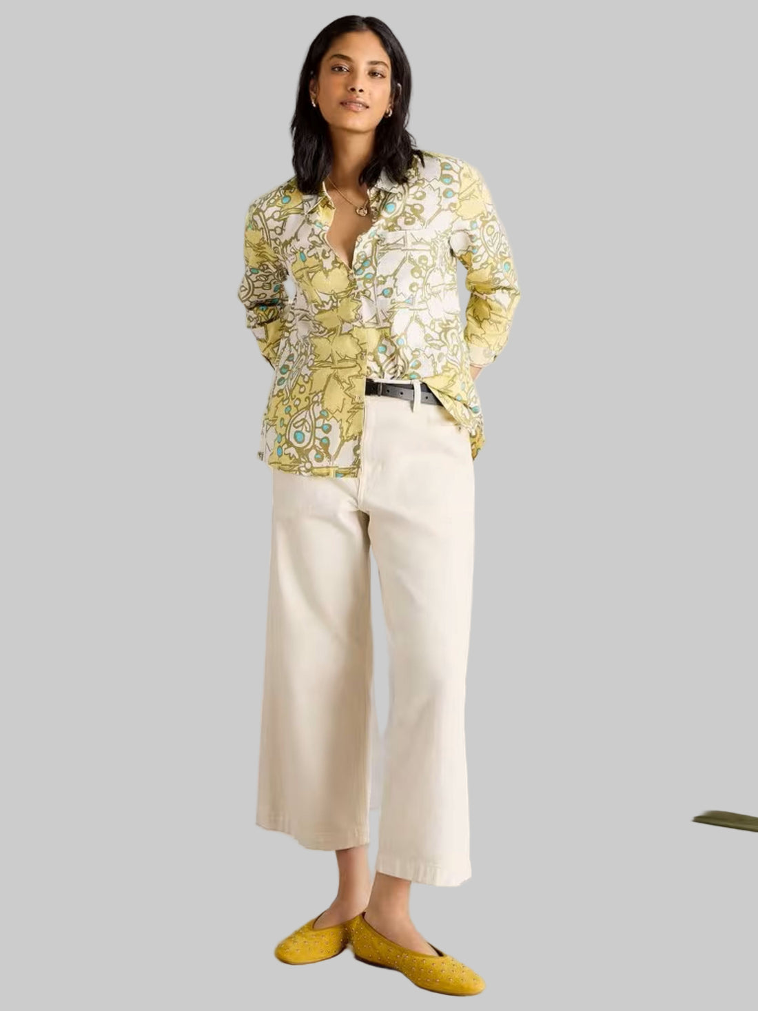 Sophie Long Sleeve Organic Cotton Shirt