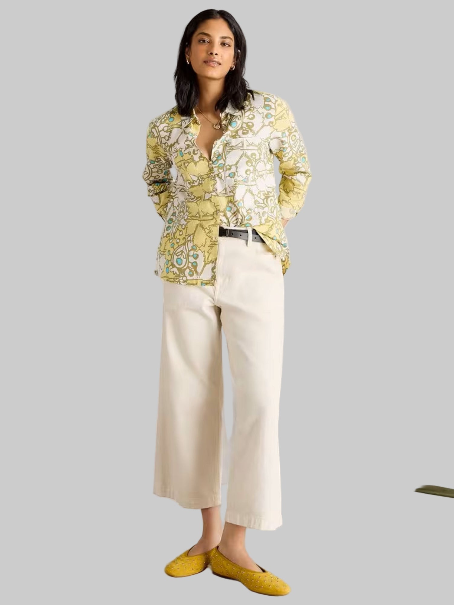 Sophie Long Sleeve Organic Cotton Shirt