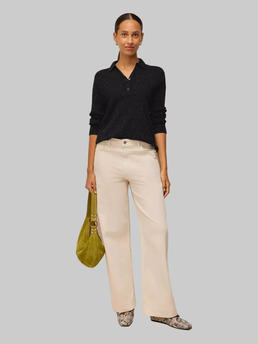 Lola Sparkle Rib Polo