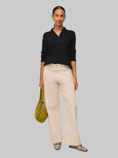 Lola Sparkle Rib Polo