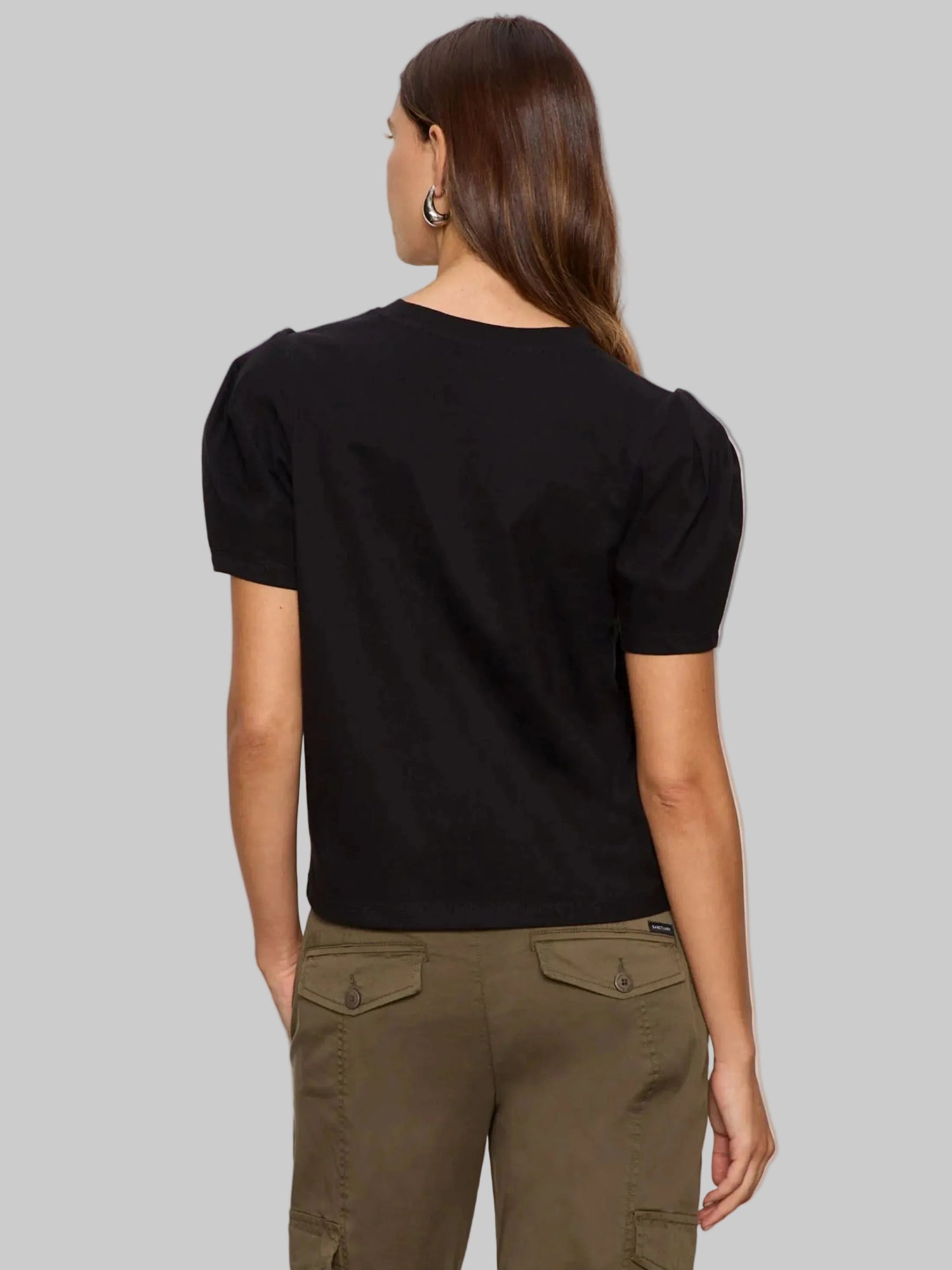Pleated Tee Top