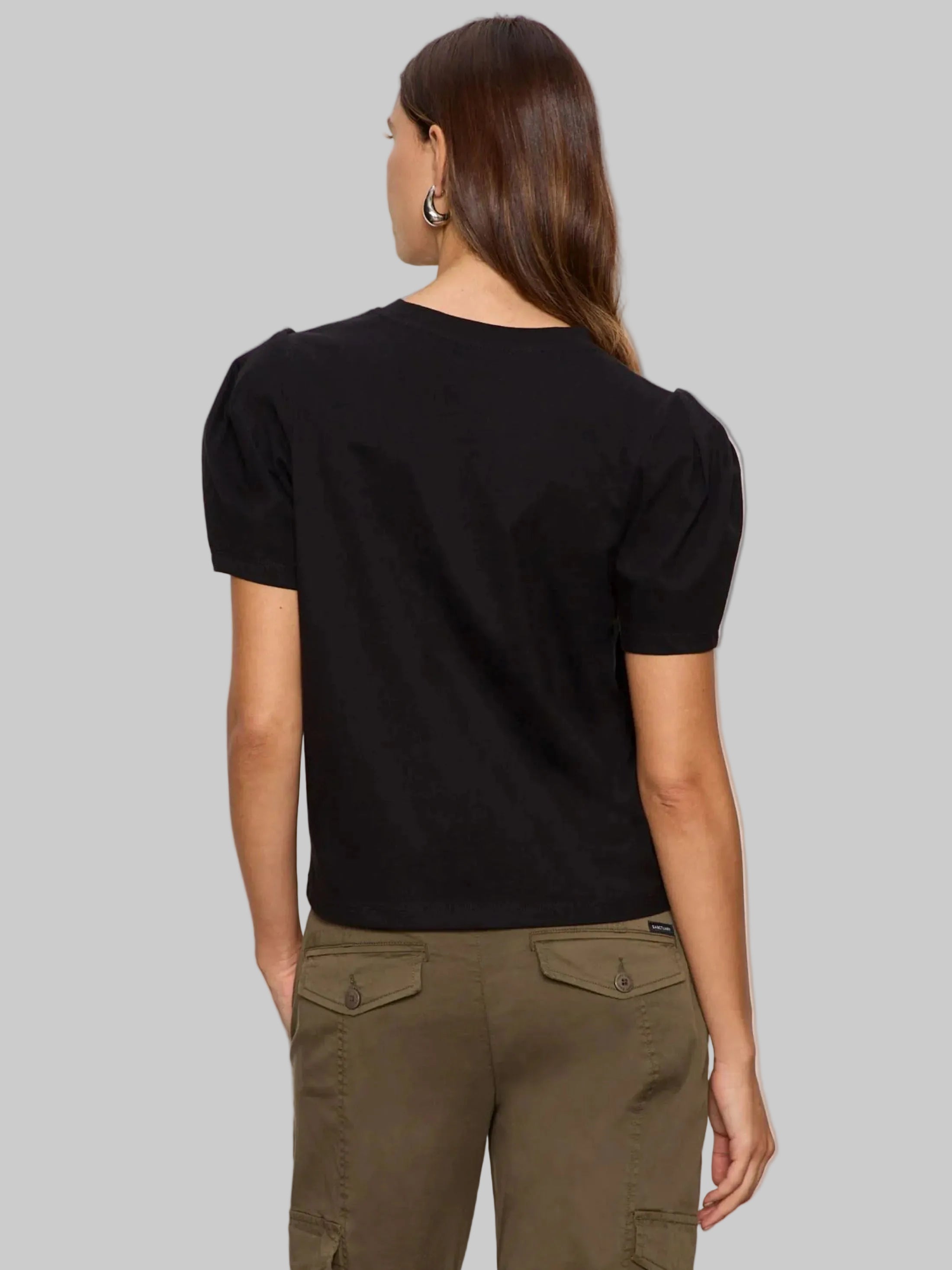 Pleated Tee Top