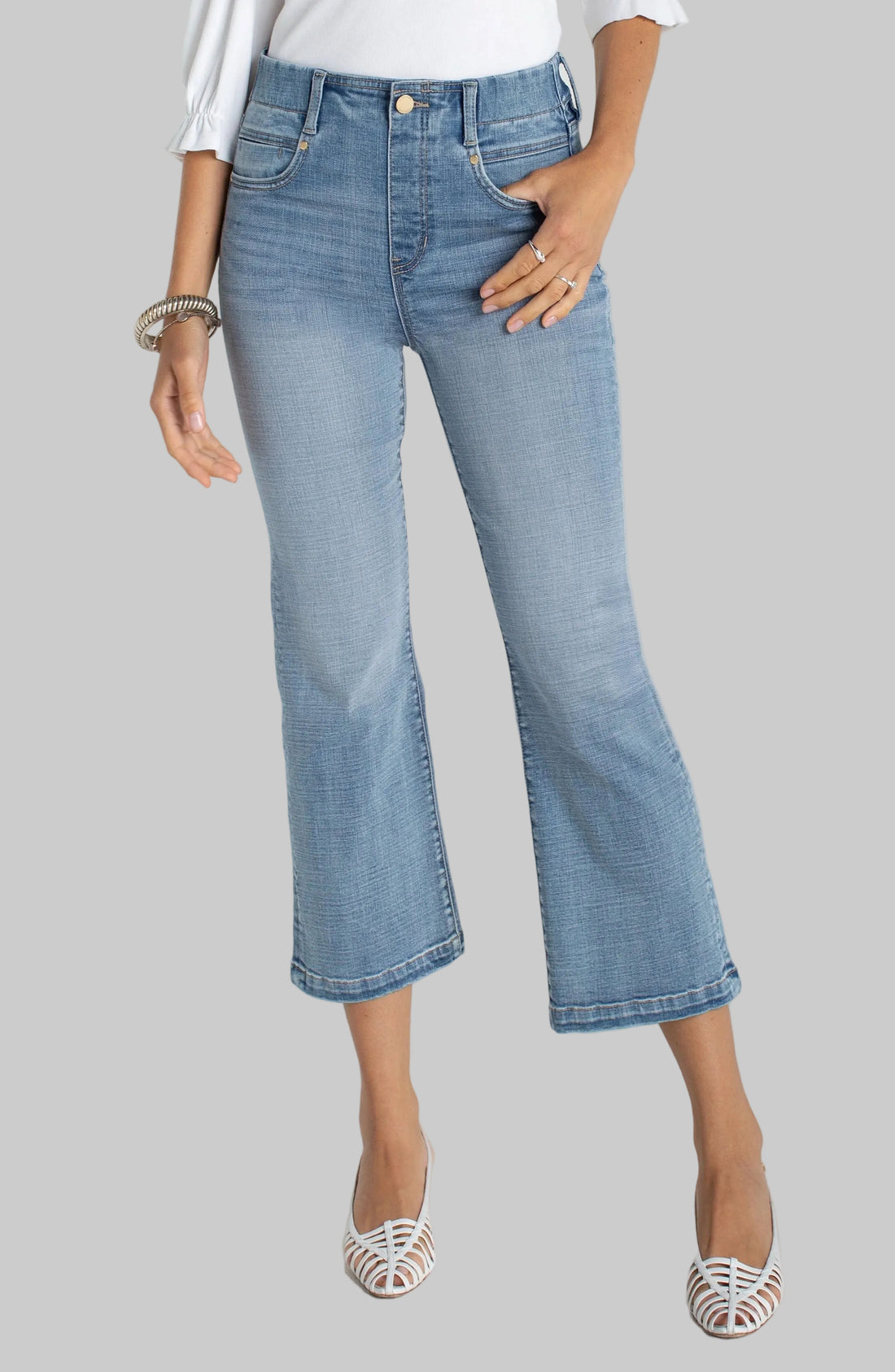 The Gia Glider Crop W/ Tulip Back