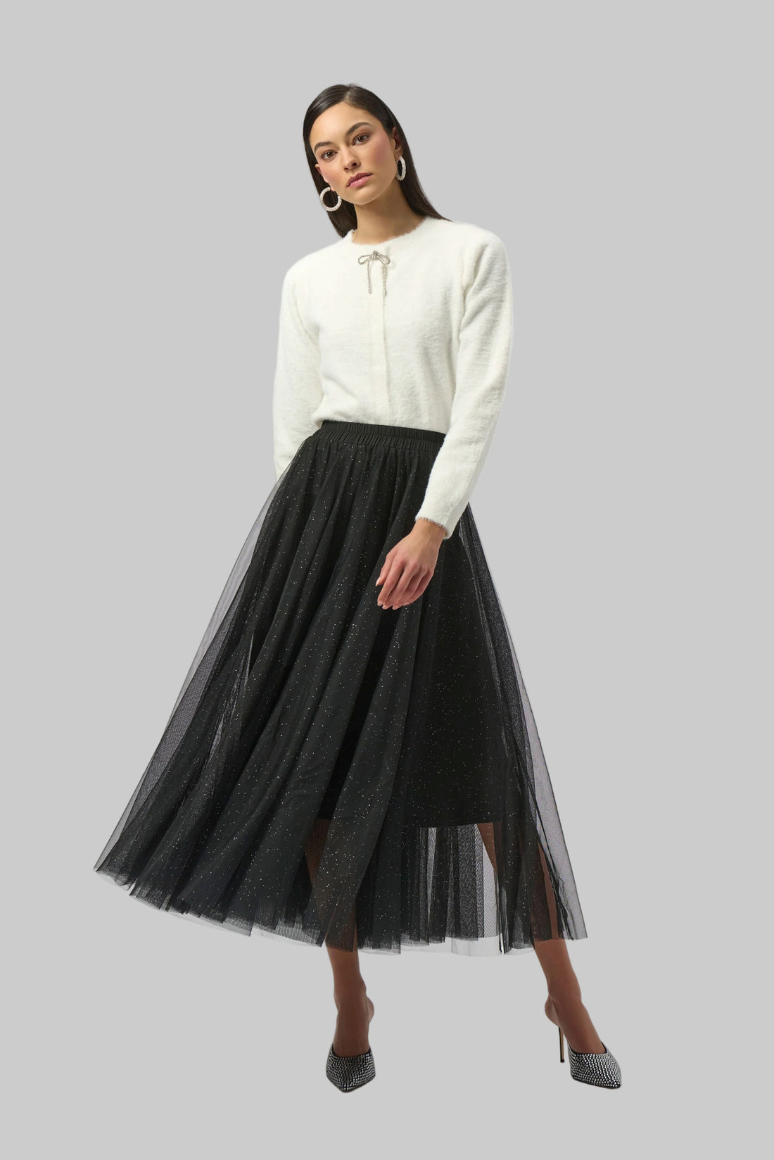 Tulle Flared Skirt