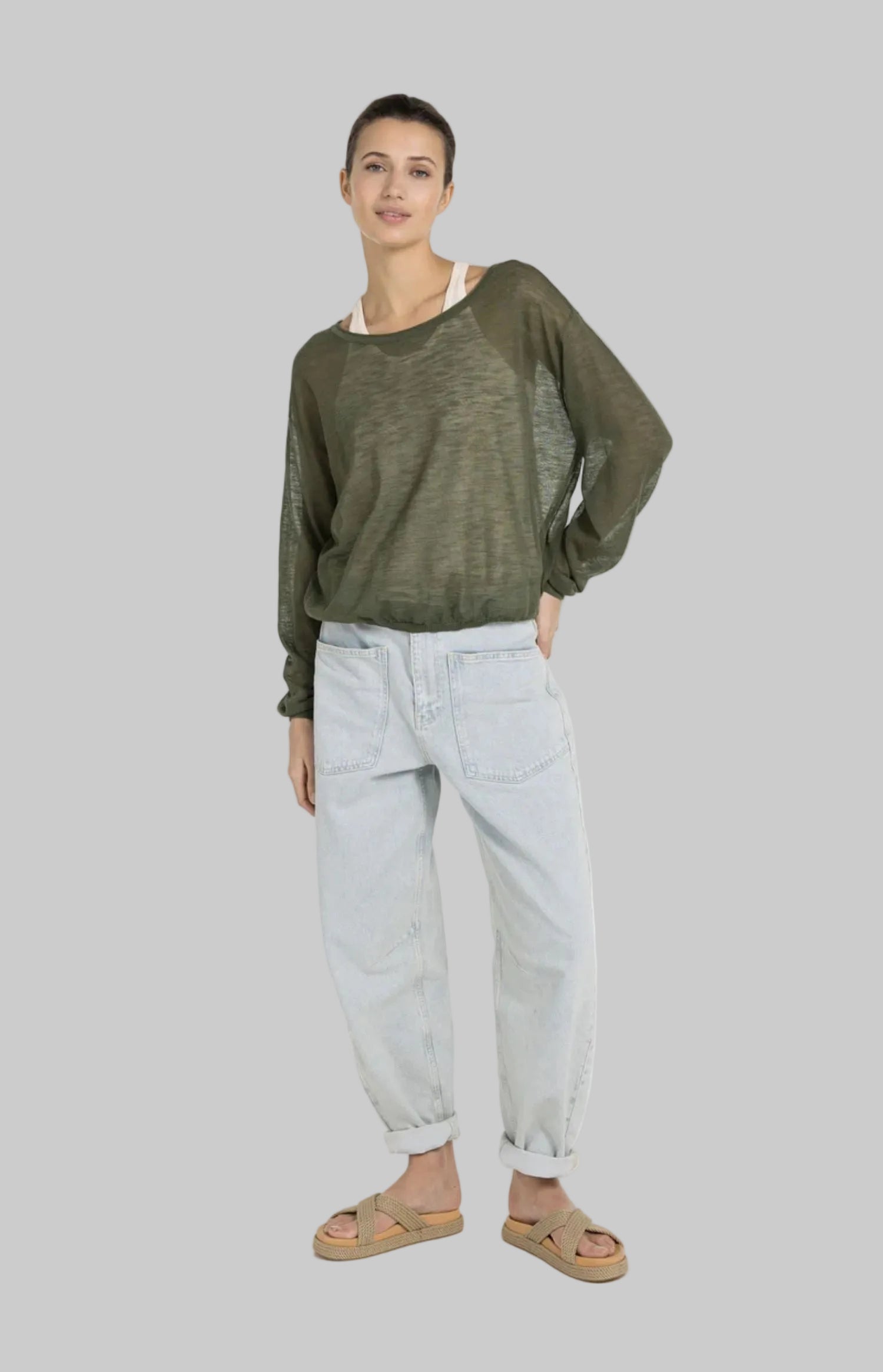 Twinset Sweater With Matching Singlet