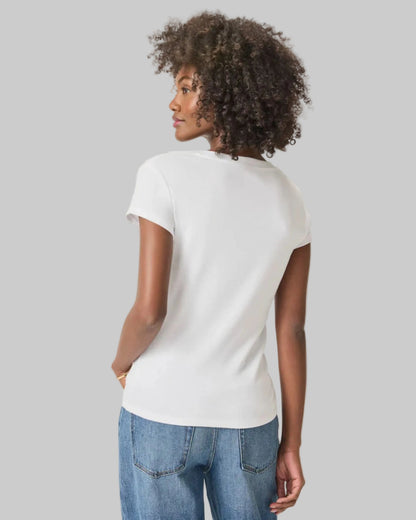 Faye V Neck Tee