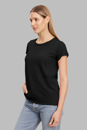 Velvet Top TShirt Scoop neck