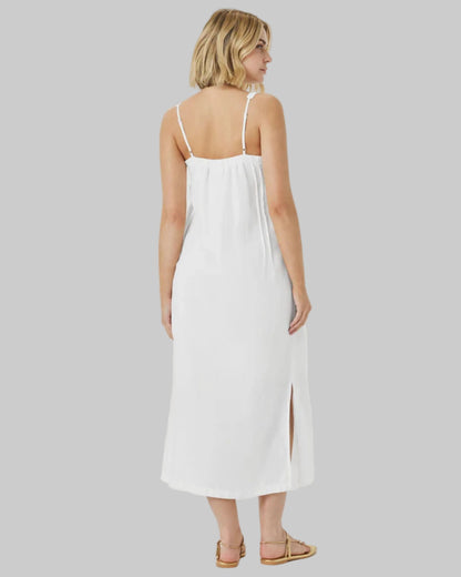 Stella Linen Midi Dress