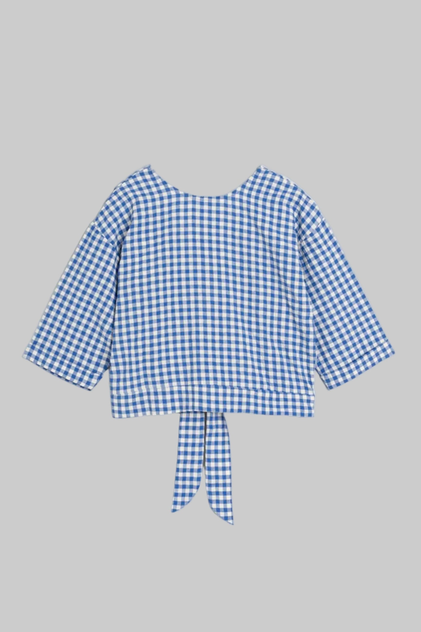 Multi Position Tie Crop Shirt